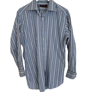 Etro men's striped dress shirt L/42